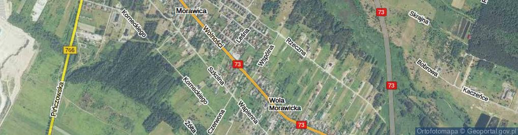 Zdjęcie satelitarne Wspólna ul.